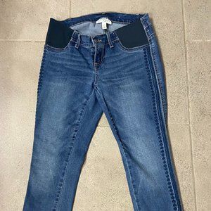 Jessica Simpson Maternity Cropped Jeans Size Small